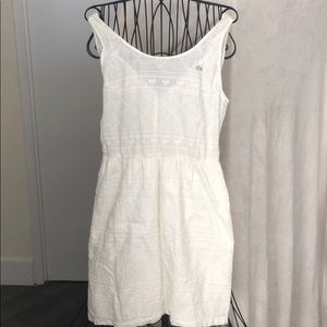 Lacoste Embroidered Knit Dress